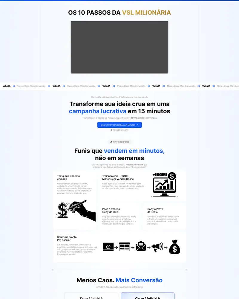Arte 16 — Landing Pages: Páginas de venda