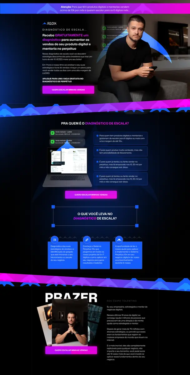 Arte 24 — Landing Pages: Páginas de venda
